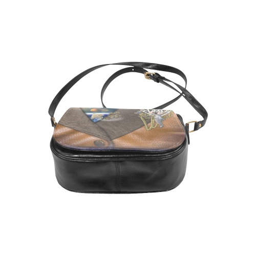 Our dimension of Time Classic Saddle Bag/Large (Model 1648)