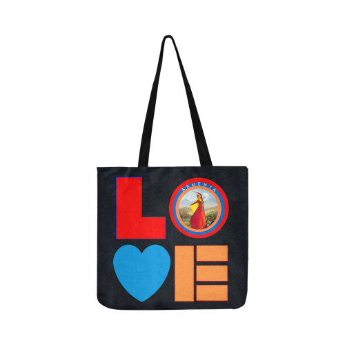 Love Armenia Reusable Shopping Bag Model 1660 (Two sides)