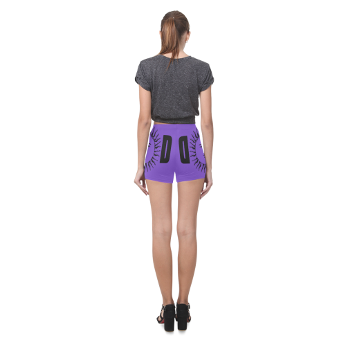 GOD Purple Stylish Shorts Briseis Skinny Shorts (Model L04)