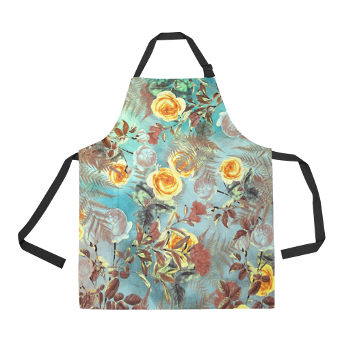 flowers 3 All Over Print Apron