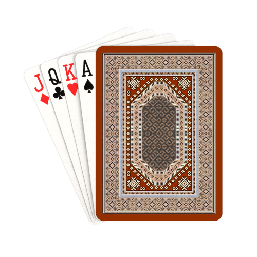 Armenian Folk Art Playing Cards 2.5"x3.5"