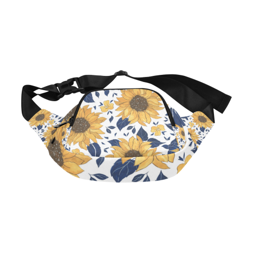 Sunflowers Fanny Pack Fanny Pack/Small (Model 1677)