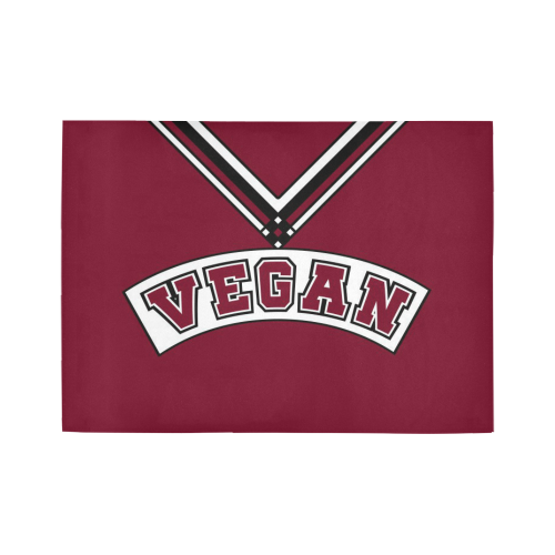 Vegan Cheerleader Area Rug7'x5'