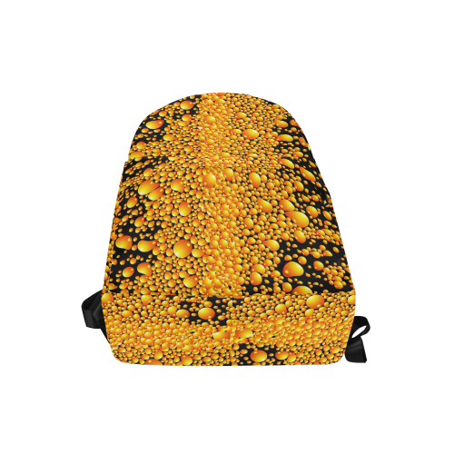 yellow bubble Unisex Classic Backpack (Model 1673)
