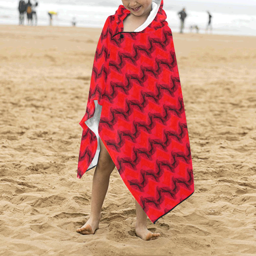 graphicred Kids' Hooded Bath Towels