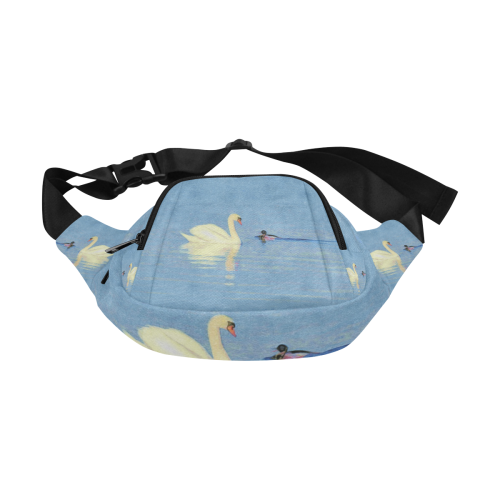 Swan Meets Duck. Inspired by the Magic Island of Gotland. Fanny Pack/Small (Model 1677)
