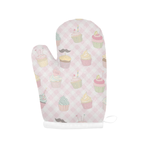 Cupcakes Oven Mitt (Two Pieces)