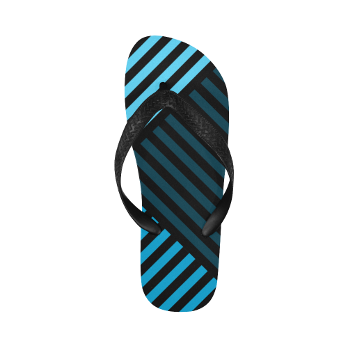 Blue Weave Flip Flops for Men/Women (Model 040)