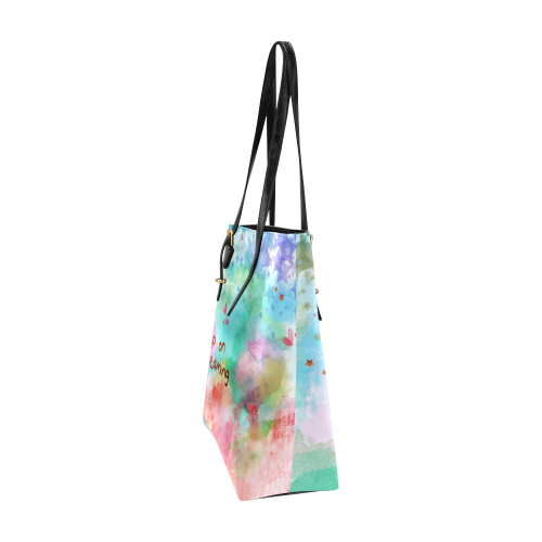 KEEP ON DREAMING - rainbow Euramerican Tote Bag/Small (Model 1655)