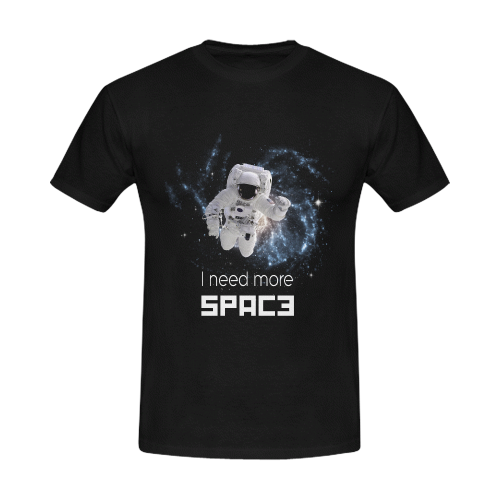 Astronaut in Space Men's Slim Fit T-shirt (Model T13)