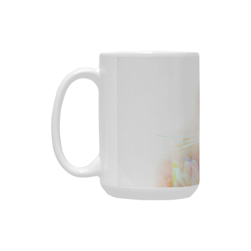 Watercolor dragonflies Custom Ceramic Mug (15OZ)