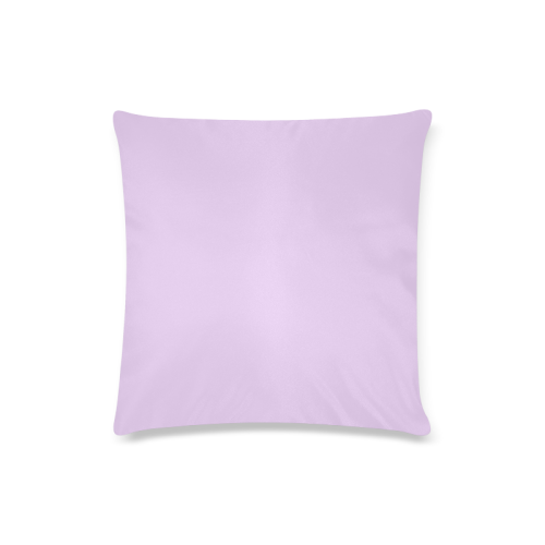 French Lilac Custom Zippered Pillow Case 16"x16"(Twin Sides)