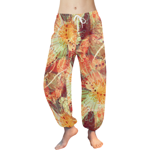 Autumn Fun Women's All Over Print Harem Pants (Model L18)
