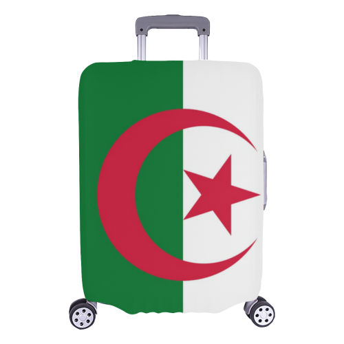 Algeria Flag Luggage Cover/Large 26"-28"