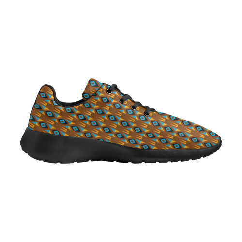 Shango Tribal Design Men's Athletic Shoes (Model 0200)