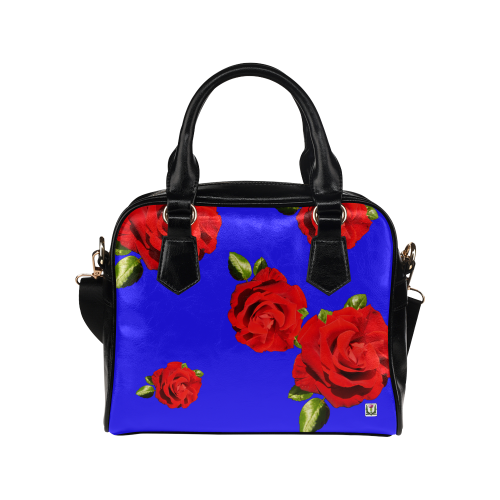 Fairlings Delight's Floral Luxury Collection- Red Rose Shoulder Handbag 53086h11 Shoulder Handbag (Model 1634)
