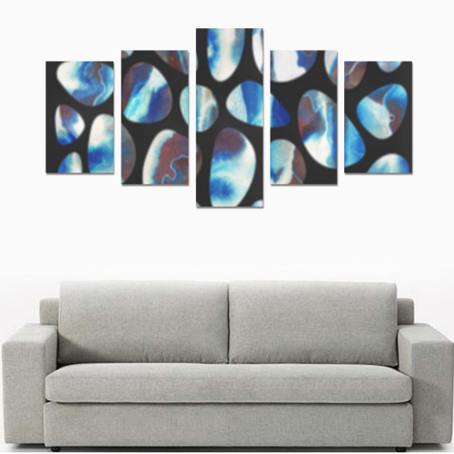 Geoiod Canvas Print Sets C (No Frame)