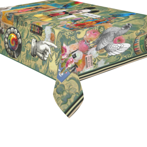 Your Childhood, My Childhood Cotton Linen Tablecloth 60"x 84"