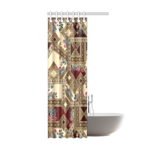 Luxury Abstract Design Shower Curtain 36"x72"