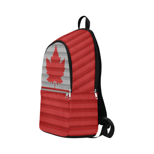Canada Winter Knit Backpacks Fabric Backpack for Adult (Model 1659)