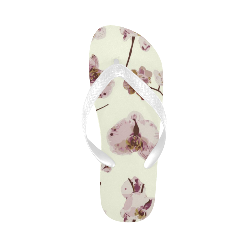 flip flops pink orchid Flip Flops for Men/Women (Model 040)
