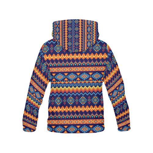 Awesome Ethnic Boho Design All Over Print Hoodie for Men/Large Size (USA Size) (Model H13)