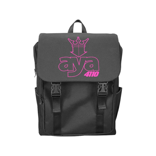 AYA 4110 bag pink blk Casual Shoulders Backpack (Model 1623)