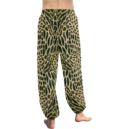 leopard pattern Women's All Over Print Harem Pants (Model L18)
