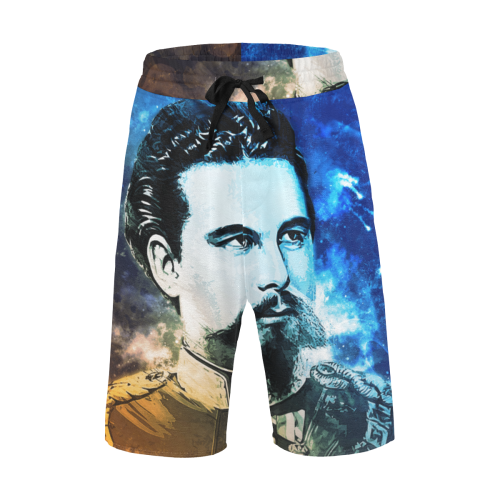 Ludwig II epic Men's Casual Shorts Men's All Over Print Casual Shorts (Model L23)