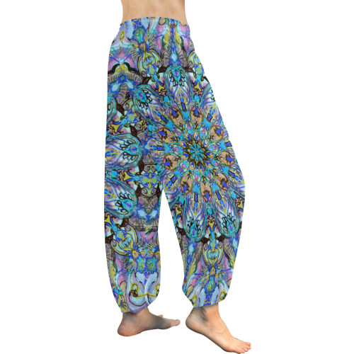 mandala 6 Women's All Over Print Harem Pants (Model L18)