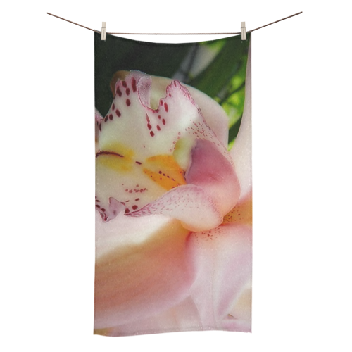 pink orchid Bath Towel 30"x56"