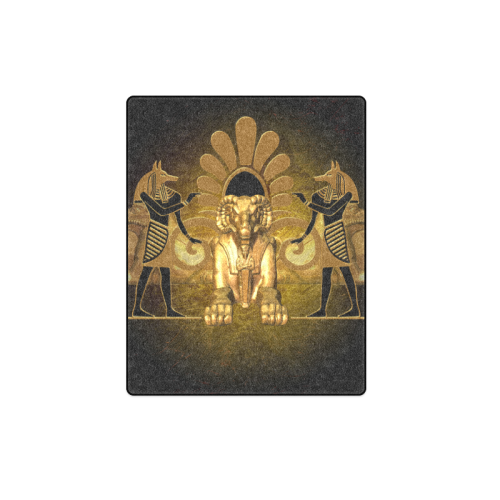 Anubis the egyptian god Blanket 40"x50"