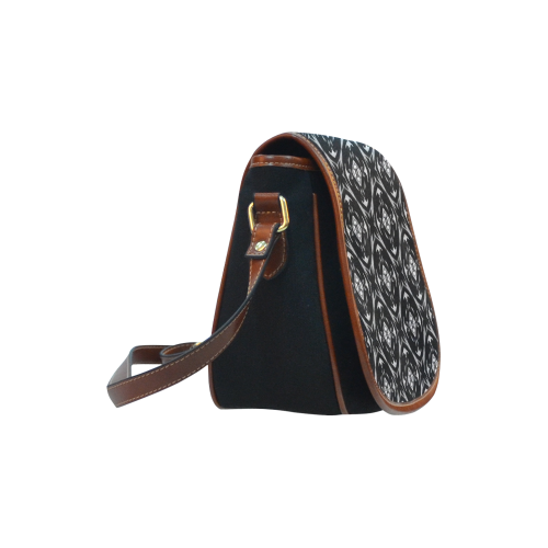 Eisley Satchel Saddle Bag/Small (Model 1649)(Flap Customization)