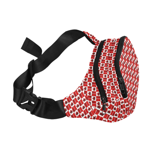 Canada Flag Fannypack Fanny Pack/Small (Model 1677)