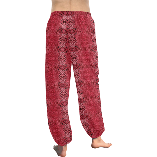 leopard red skin 2 Women's All Over Print Harem Pants (Model L18)