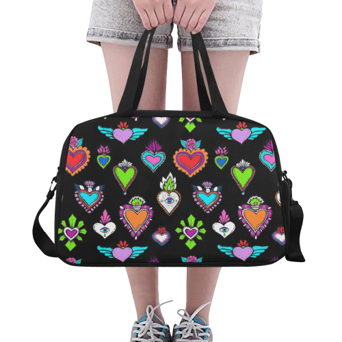 SACRED HEART - EX VOTO - Rainbow Fitness Handbag (Model 1671)