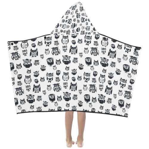 Company of Owls Kids' Hooded Bath Towels