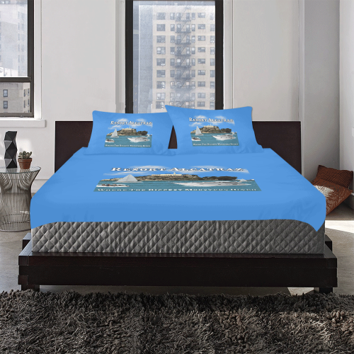 Resort Alcatraz 3-Piece Bedding Set