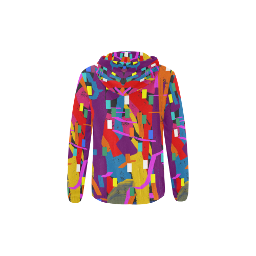 CONFETTI NIGHTS 2 All Over Print Full Zip Hoodie for Kid (Model H14)