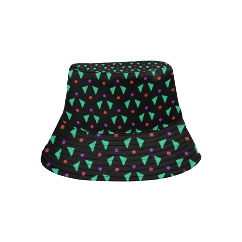 Funny Doodle Pattern 2B by JamColors All Over Print Bucket Hat
