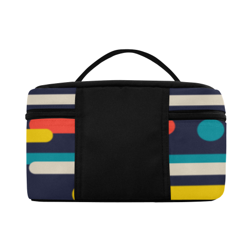 Colorful Rectangles Cosmetic Bag/Large (Model 1658)