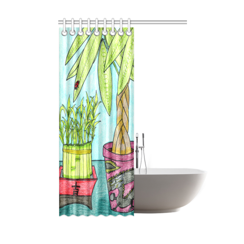 Luck & Fortune Shower Curtain 48"x72"