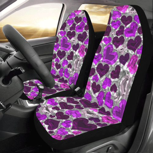 Heart 20160911 Car Seat Covers (Set of 2)