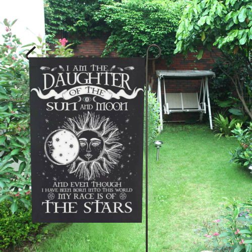 Daughter Of The Sun And Moon Garden Flag 28''x40'' （Without Flagpole）