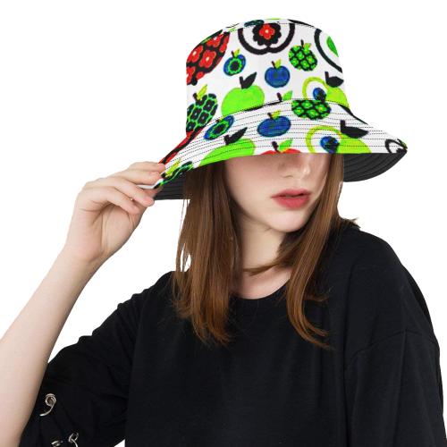 fruits club All Over Print Bucket Hat