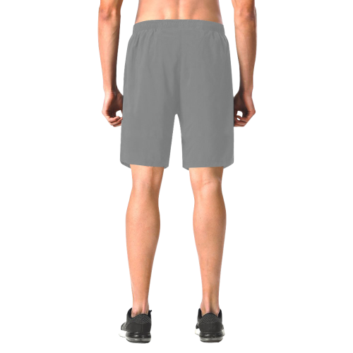 Men's Elastic Beach Shorts (Grey) Men's All Over Print Elastic Beach Shorts (Model L20)