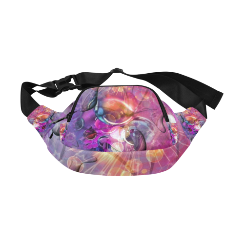 Butterfly Space by Nico Bielow Fanny Pack/Small (Model 1677)