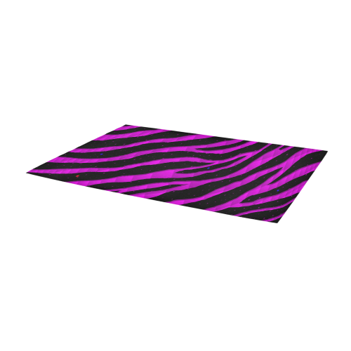 Ripped SpaceTime Stripes - Pink Area Rug 9'6''x3'3''