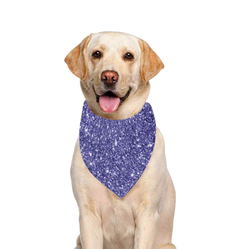 New Sparkling Glitter Print E by JamColors Pet Dog Bandana/Large Size