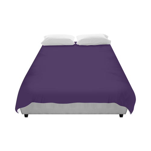 color Russian violet Duvet Cover 86"x70" ( All-over-print)